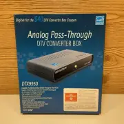 Digital Stream DTX9950 Analog Pass Through DTV Converter Box - SEALED NEW