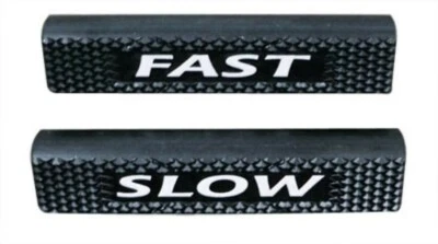 1/2" ID Light Weight "Fast / Slow" Pedal Grips Set Racing Go Kart Cart Parts NEW
