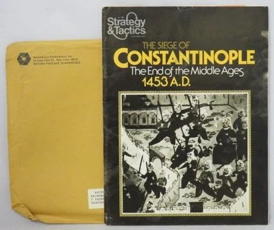 SPI S&T #66 Magazine w/ The Siege of Constantinople, 1453 (UNPUNCHED)