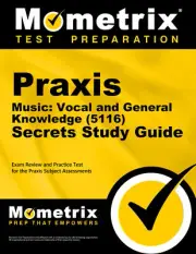 Praxis Music: Vocal and General Knowledge (5116) Secrets Study Guide