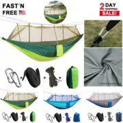 Outdoor Camping Mosquito Net Hammock Tent Double Hanging Bed Garden Swing Chair