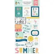 Echo Park ~ POOL PARTY ~ Chipboard Phrases