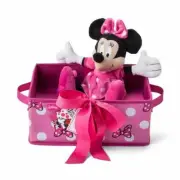 Minnie Mouse Pink Novelty Pillow Box Set with Minnie Mouse Pink Beanie Cap