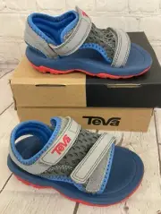 Teva 1019538T Psyclone XLT Toddler Sandals Drizzle Dark Gull Grey US 6 UK 5