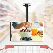 Adjustable Ceiling TV Mount Bracket - TV Ceiling Mount Bracket - Tilt Swivel TV Ceiling Mount Fits 39-90 Inch TVs, Expansion Screw Fixing, Mount On Ceilings TV Stand