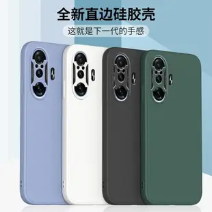 適用k60小米redmi7液態硅膠10a紅米k40游戲k40s手機殼12c全包k50至尊版8a保護套10x pro防摔9a軟殼k60e鋼化膜