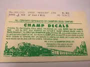 HO Champ Decals HO Scale HH-203 Erie Herald NIP