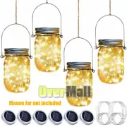 Luces Solares Jar Cadena De Luces Solares 20 LED Fairy Light String Light
