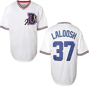 [MESOSPERO] Bull Durham Baseball Jerseys Crash Davis 8 Ebby Calvin 'Nuke' LaLoosh 37 Movie Baseball Shirt for Men White S-3XL