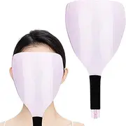 Facial Trimmer Baffle - Bang Baffle Face Visor Hair Tool - Face Visor Salon Face Cover, Transparent Goggles Hairspray Eye Protector, Hairdressing Hair Salon Tools
