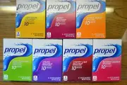 Propel Zero "On the Go" Drink Mix Packets New & Fresh