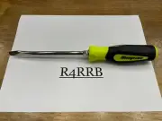 Snap-on Tools USA NEW HI-VIZ 5/16" Tip Soft Grip Flat Head Screwdriver SGD6BHV
