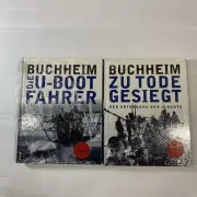 Lot of 2 German Navy U-Boat WWII Books by Buchheim Sealed Hardcover Set
