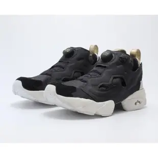 REEBOK INSTA PUMP FURY PM 充氣 黑金 壓紋 男女 V62778