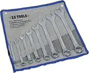 AB Tools British Whitworth BSW Combination Wrench Spanner Open Ended/Ring Combo TE078 1/8 - 9/16W