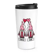 Personalised Gonk Gnome Women Valentine's Travel Mug Cup Christmas Cute