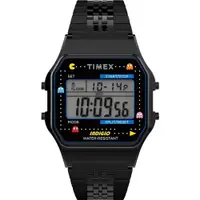 在飛比找ETMall東森購物網優惠-【TIMEX】天美時 Pac-Man 小精靈電子錶 (黑 T