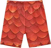 [Caihoyu] Girl Shorts Stretchy Cotton Tumbling Shorts Skater Pants for Dance Party