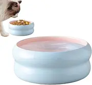Small Dog Bowls - Ceramic Pet Water Bowl | Microwave Safe Dog Food Dish for Household Daily Outdoor Indoor Puppy Travel