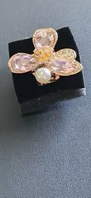 Paparazzi Floral Excellence Ring - Pink
