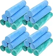 Abaodam 40pcs Washable Jumbo Chalk for Outdoor Art Sidewalk Chalks for Classrooms and Creative Projects