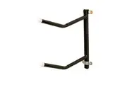 Stubbs Saddle Rack Twin Arm Clip-On S332 (Black) (One Size)
