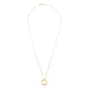 [Maison Margiela] Maison Margiela Numerical Ring Pendant Necklace ONE SIZE GOLD