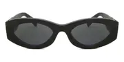 Miu Miu MU11WS 1BO5S0 Women’s Sunglasses Black Size 54