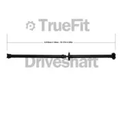 Rear Drive Shaft Propeller fits 2014-2016 Kia Sportage 4WD 79 1/7" Inch in Lengt (for: Kia)