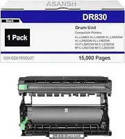DR-830 DR830 DR830 Drum Unit Use for Brother DCP-L2640DW HL-L2400D HL-L2480DW MFC-L2807DW MFC-L2820DW MFC-L2820DWXL Printers (Not Toner)