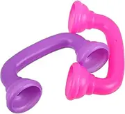 ifundom 2Pcs Phone Whisper Reading Phones for Speech Practice Pretend Play Lightweight Handset Props for Early Childhood Learning