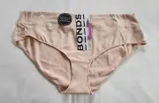Bonds Ladies WVCYF EXD Nude Marle Comfytails Midi Brief Size 18 New