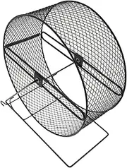WEKAMOS Hamster Running Wheel Mute Exercise Wheel for Hamsters Squirrels Hedgehogs Pets Durable Design for Healthy Playtime Hamster Plaything