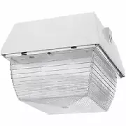 12inch White NaturaLED 7537 LED-FXCCM60/50K/WH 60W Garage Canopy Light 5000K