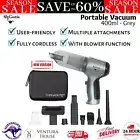 MyGenie Tornado JetVac Vacuum Blower Handheld Car Home Portable Cleaner Grey New