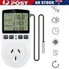 LCD Digital AU Plug Thermostat Timer Switch Socket Temperature Controller Sensor