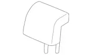 Genuine Ford Headrest Center GD9Z-54611A08-CC