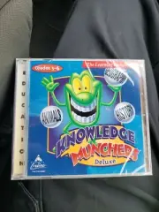 The Learning Company Knowledge Munchers Deluxe (PC/Mac, 1997) Grades 3-6 NEW