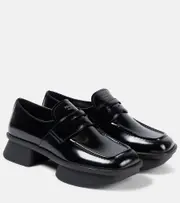 [Prada] Prada Equal leather penny loafers AU 9.5 black
