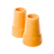 Rebotec Ferrules Crutch Tips Yellow Pairs