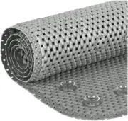 Deluxe Bathtub Mat Non Slip, Soft Foam Bath Mats for 36" x 17", Dark Grey
