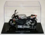 ATLAS - APRILIA RSV 1000R MOTORCYCLE - 1:24 -BOXED WITH DISPLAY STAND/CASE