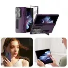 Slide Camera Cover Stand Screen Protector Full Body Cover Case fr Galaxy Z Fold6