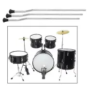 Pack of 3 Heavy Duty Floor Tom Drum Legs Rubber Feet Replacement Parts