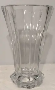 Vintage Mikasa 11" Clear Lead Crystal Vase Centurion VT165/628 - NEW in Box