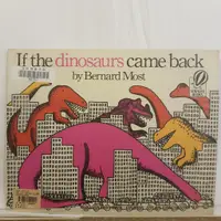 在飛比找蝦皮購物優惠-二手書📗英文繪本If the Dinosaurs Came 