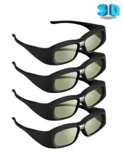 DLP Active Shutter 3D Glasses 96~144Hz for Optoma Acer Home Viewsonic Viewsonic