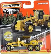 [Matchbox] Road Grader, Working Rigs 10/16 [Yellow]