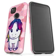 For Google Pixel 4a Case Tough Protective Cover Unicorn