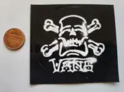 VANS skateboard snowboard BMX surf Skull & Crossbones Sticker New Old Stock
